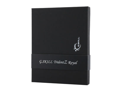 G.SKILL Trident Z Royal Series 16GB (2 x 8GB) 288-Pin DDR4 SDRAM DDR4 4000 (PC4 32000) Desktop Memory Model F4-4000C15D-16GTRG