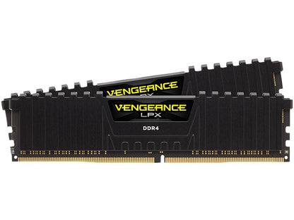 CORSAIR Vengeance LPX 32GB (2 x 16GB) 288-Pin PC RAM DDR4 3200 (PC4 25600) Desktop Memory Model CMK32GX4M2E3200C16  **Open Box **