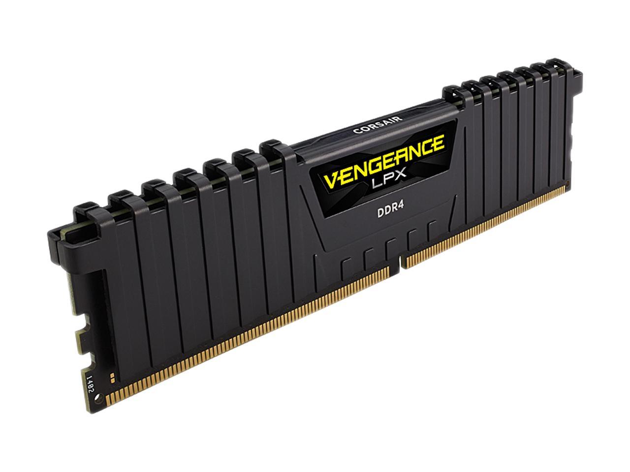 CORSAIR Vengeance LPX 64GB (2 x 32GB) 288-Pin PC RAM DDR4 3000 (PC4 24000) Desktop Memory Model CMK64GX4M2D3000C16  **Open Box **