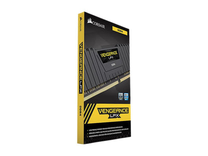 CORSAIR Vengeance LPX 64GB (2 x 32GB) 288-Pin PC RAM DDR4 3000 (PC4 24000) Desktop Memory Model CMK64GX4M2D3000C16  **Open Box **