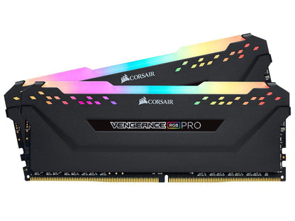 CORSAIR Vengeance RGB Pro 32GB (2 x 16GB) 288-Pin PC RAM DDR4 3600 (PC4 28800) Desktop Memory Model CMW32GX4M2D3600C18 **Open Box **