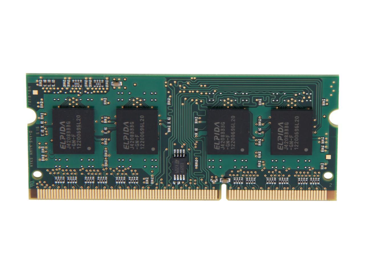 Kingston 4GB 204-Pin DDR3 SO-DIMM DDR3 1333 Laptop Memory Model KVR13S9S8/4
