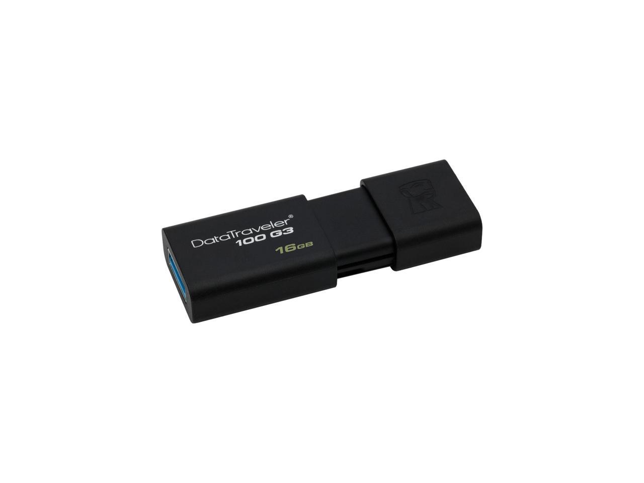 Kingston 16GB DataTraveler 100 G3 USB 3.0 Flash Drive (DT100G3/16GB)