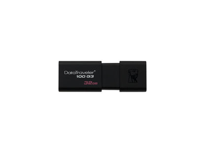 Kingston 32GB DataTraveler 100 G3 USB 3.0 Flash Drive (DT100G3/32GB)