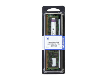 Kingston 16GB 240-Pin DDR3 SDRAM ECC Registered DDR3 1600 (PC3 12800) Server Memory Model KVR16LR11D4/16