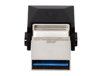 Kingston 64GB Data Traveler Micro Duo OTG USB 3.0 Flash Drive (DTDUO3/64GB)