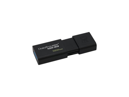 Kingston 128GB DataTraveler 100 G3 USB 3.0 Flash Drive (DT100G3/128GB)