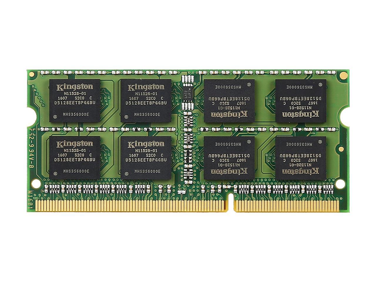Kingston 8GB 204-Pin DDR3 SO-DIMM Unbuffered DDR3 1600 (PC3 12800) System Specific Memory Model KCP316SD8/8