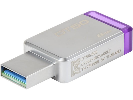 Kingston 8GB DataTraveler 50 USB 3.0 Flash Drive (DT50/8GB)