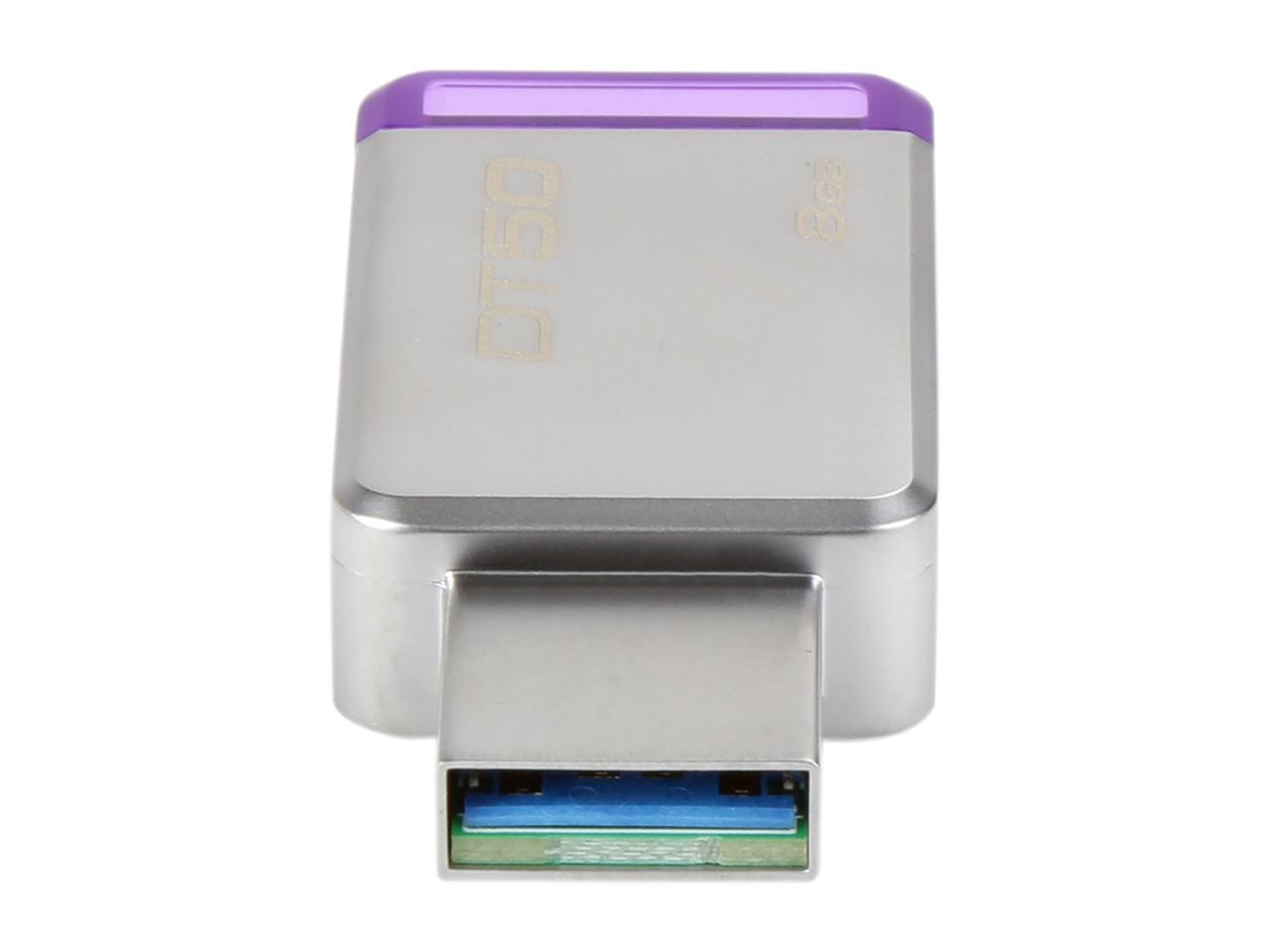 Kingston 8GB DataTraveler 50 USB 3.0 Flash Drive (DT50/8GB)