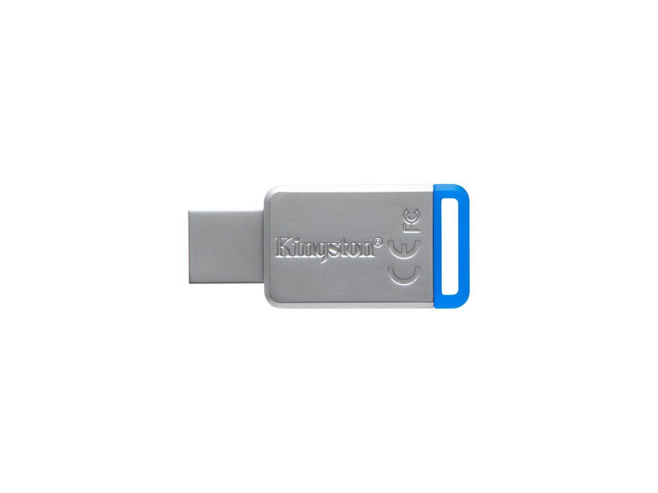 Kingston 64GB DataTraveler 50 USB 3.0 Flash Drive, Speed Up to 100MB/s (DT50/64GB)