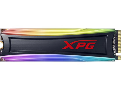 XPG SPECTRIX S40G RGB M.2 2280 1TB PCI-Express 3.0 x4 3D TLC Internal Solid State Drive (SSD) AS40G-1TT-C