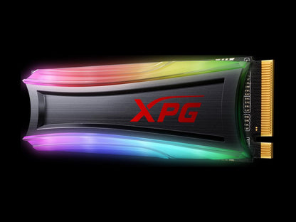 XPG SPECTRIX S40G RGB M.2 2280 1TB PCI-Express 3.0 x4 3D TLC Internal Solid State Drive (SSD) AS40G-1TT-C