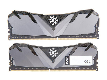 XPG GAMMIX D30 16GB (2 x 8GB) 288-Pin DDR4 SDRAM DDR4 3000 (PC4 24000) Intel XMP 2.0 Desktop Memory Model AX4U300038G16A-DB30