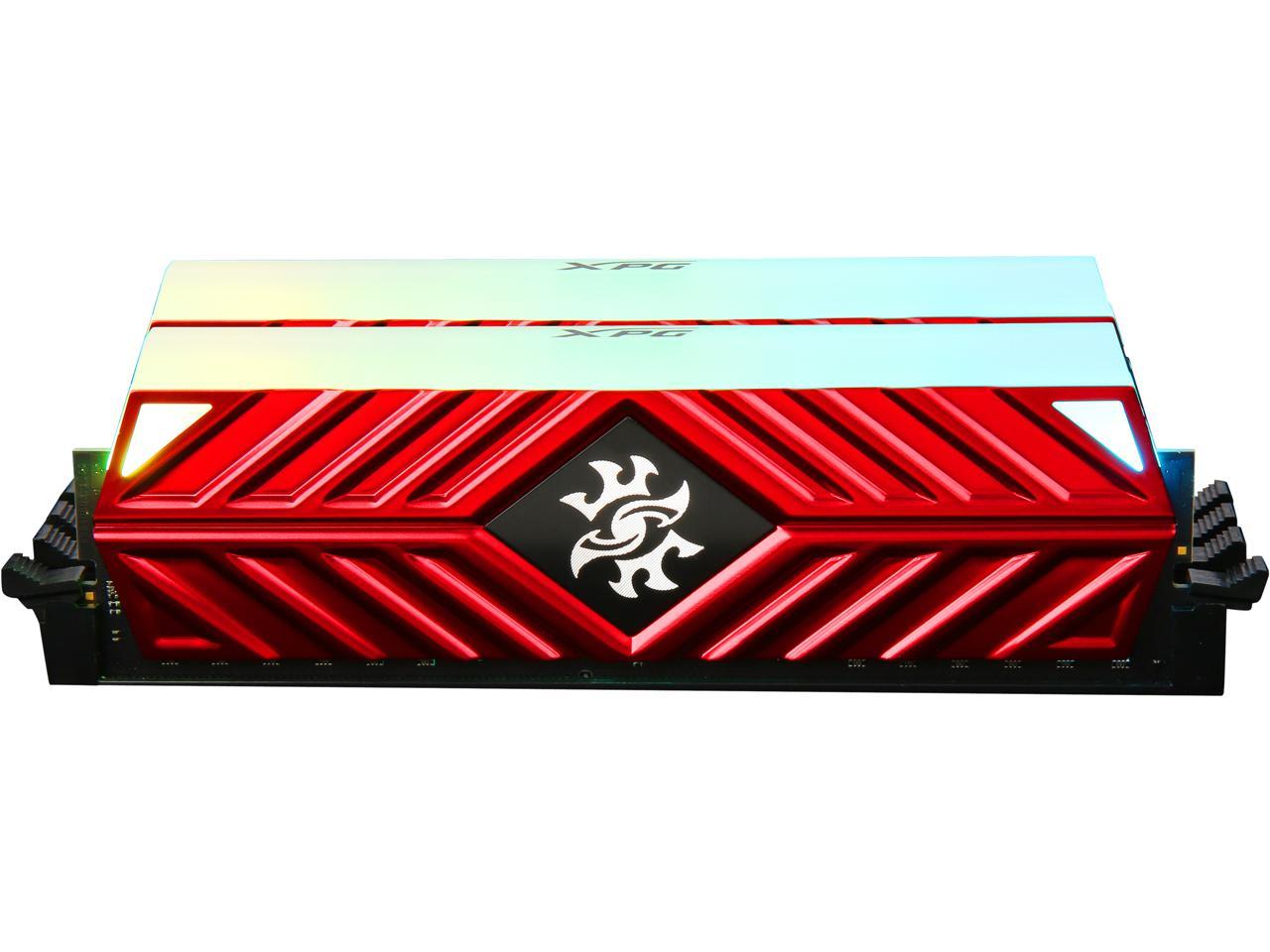 XPG SPECTRIX D41 16GB (2 x 8GB) 288-Pin DDR4 SDRAM DDR4 3000 (PC4 24000) Desktop Memory Model AX4U300038G16A-DR41