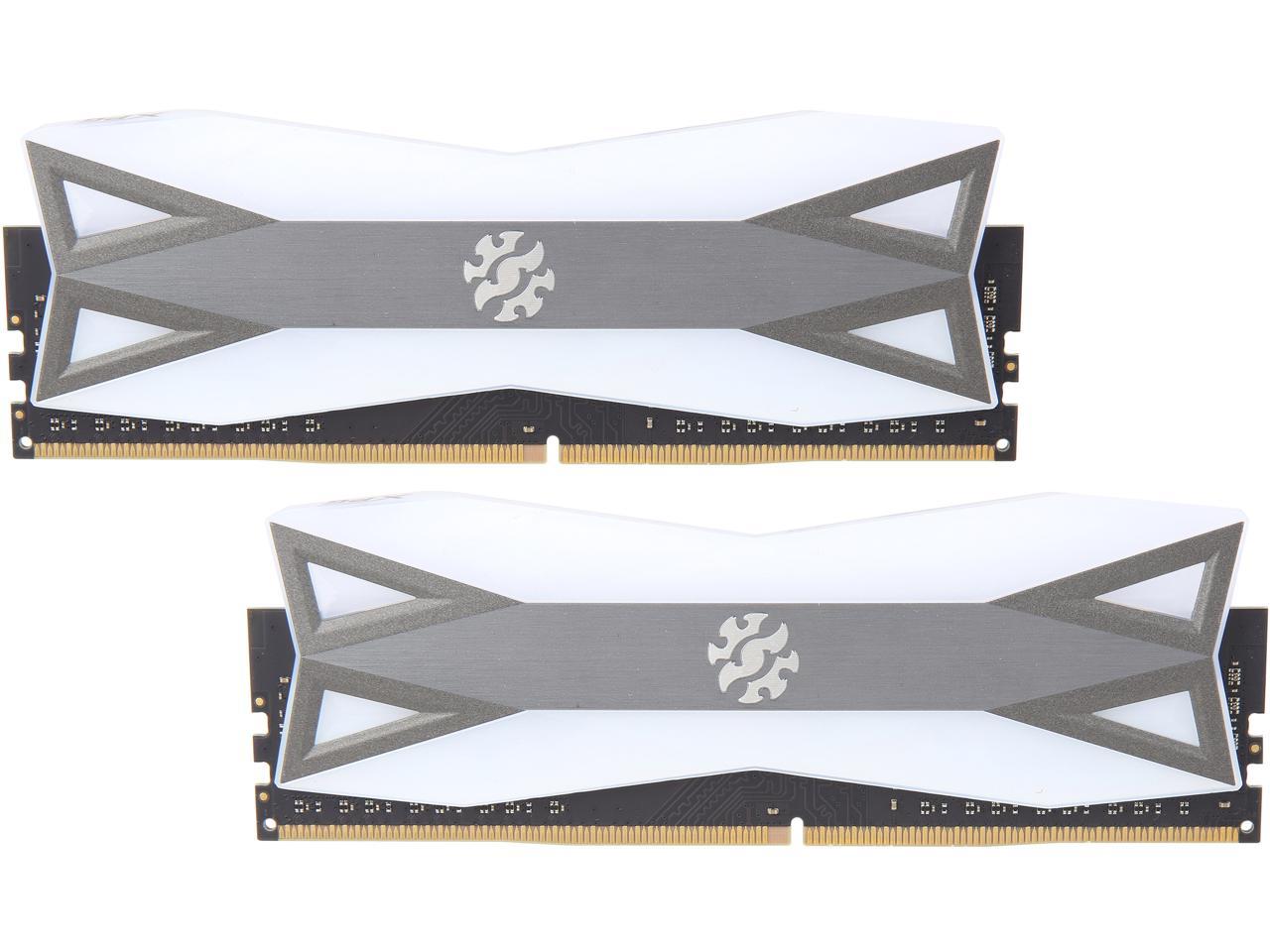 XPG SPECTRIX D60G 16GB (2 x 8GB) 288-Pin DDR4 SDRAM DDR4 3000 (PC4 24000) Intel XMP 2.0 Desktop Memory Model AX4U300038G16A-DT60