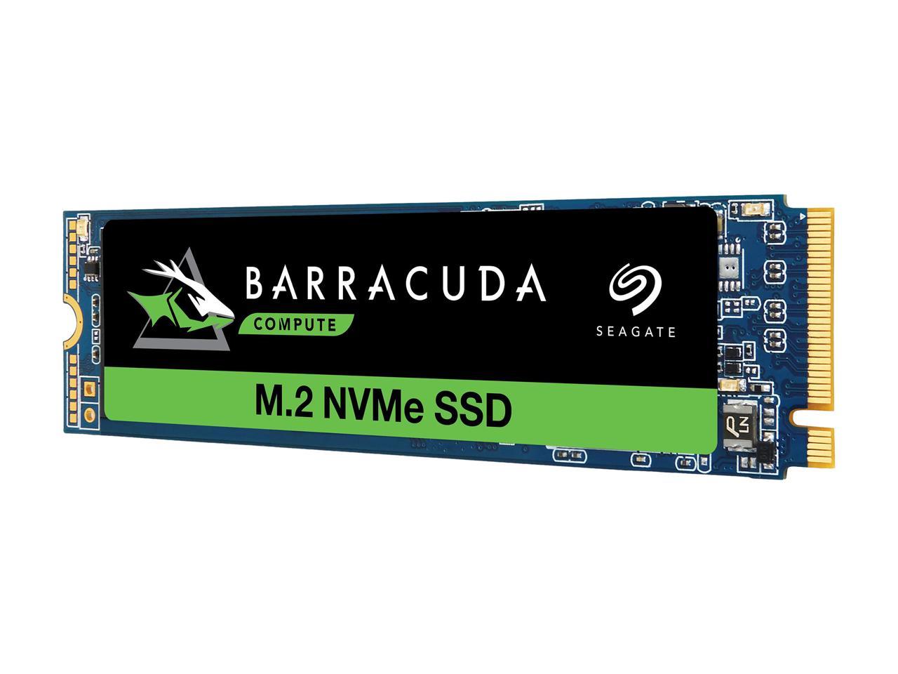 Seagate BarraCuda 510 M.2 2280 256GB PCIe G3 x4, NVMe 1.3 3D TLC Internal Solid State Drive (SSD) ZP256CM30041
