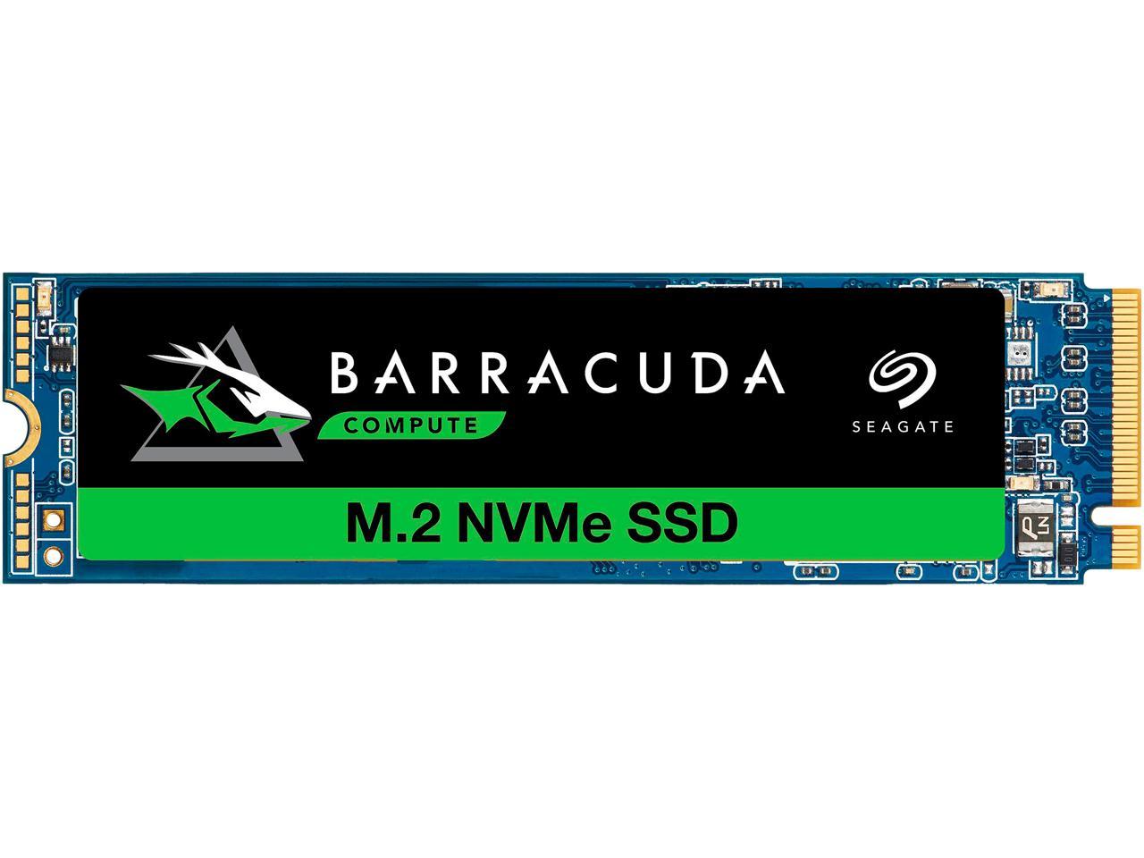 Seagate BarraCuda 510 M.2 2280 256GB PCIe G3 x4, NVMe 1.3 3D TLC Internal Solid State Drive (SSD) ZP256CM30041