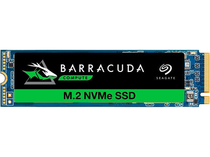 Seagate BarraCuda 510 M.2 2280 256GB PCIe G3 x4, NVMe 1.3 3D TLC Internal Solid State Drive (SSD) ZP256CM30041