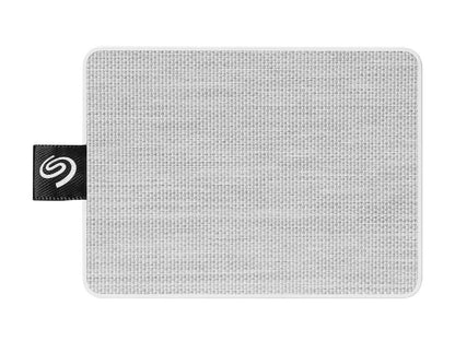 Seagate One Touch SSD 1TB USB 3.0 External / Portable Solid State Drive for PC Laptop and Mac - White (STJE1000402)