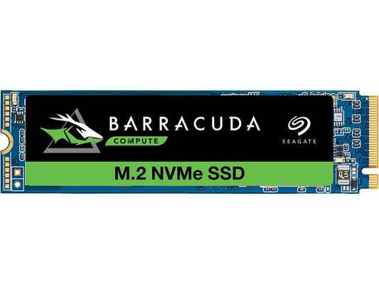 Seagate BarraCuda 510 M.2 2280 1TB PCIe G3 x4, NVMe 1.3 3D TLC Internal Solid State Drive (SSD) ZP1000CM3A001
