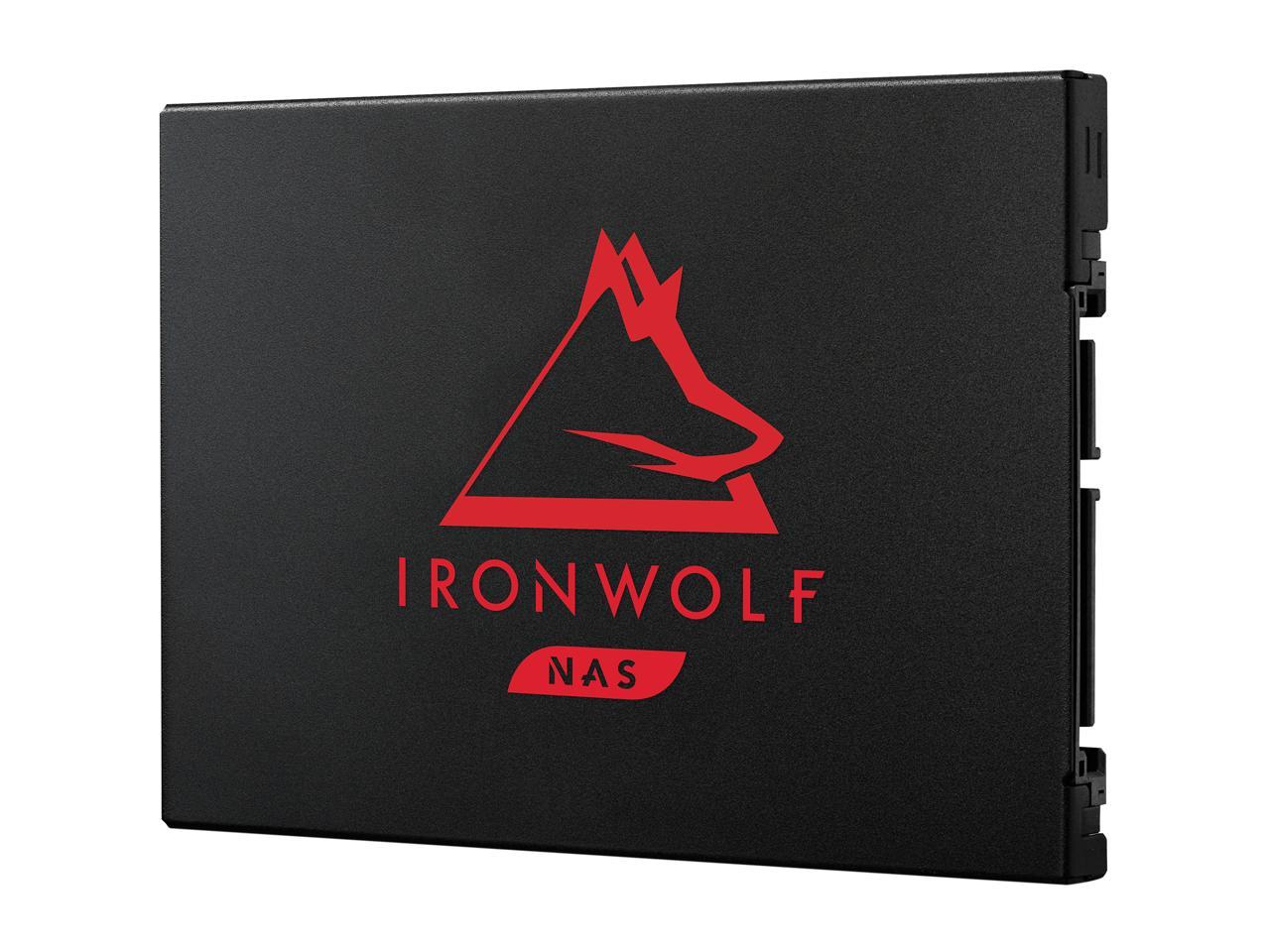 Seagate IronWolf 125 SSD 250GB NAS Internal Solid State Drive - 2.5 Inch SATA 6Gb/s Speeds of up to 560 MB/s, 0.6 DWPD Endurance and 24x7 Performance for Creative Pro and SMB/SME (ZA250NM1A002)