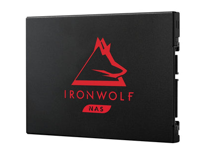 Seagate IronWolf 125 SSD 250GB NAS Internal Solid State Drive - 2.5 Inch SATA 6Gb/s Speeds of up to 560 MB/s, 0.6 DWPD Endurance and 24x7 Performance for Creative Pro and SMB/SME (ZA250NM1A002)