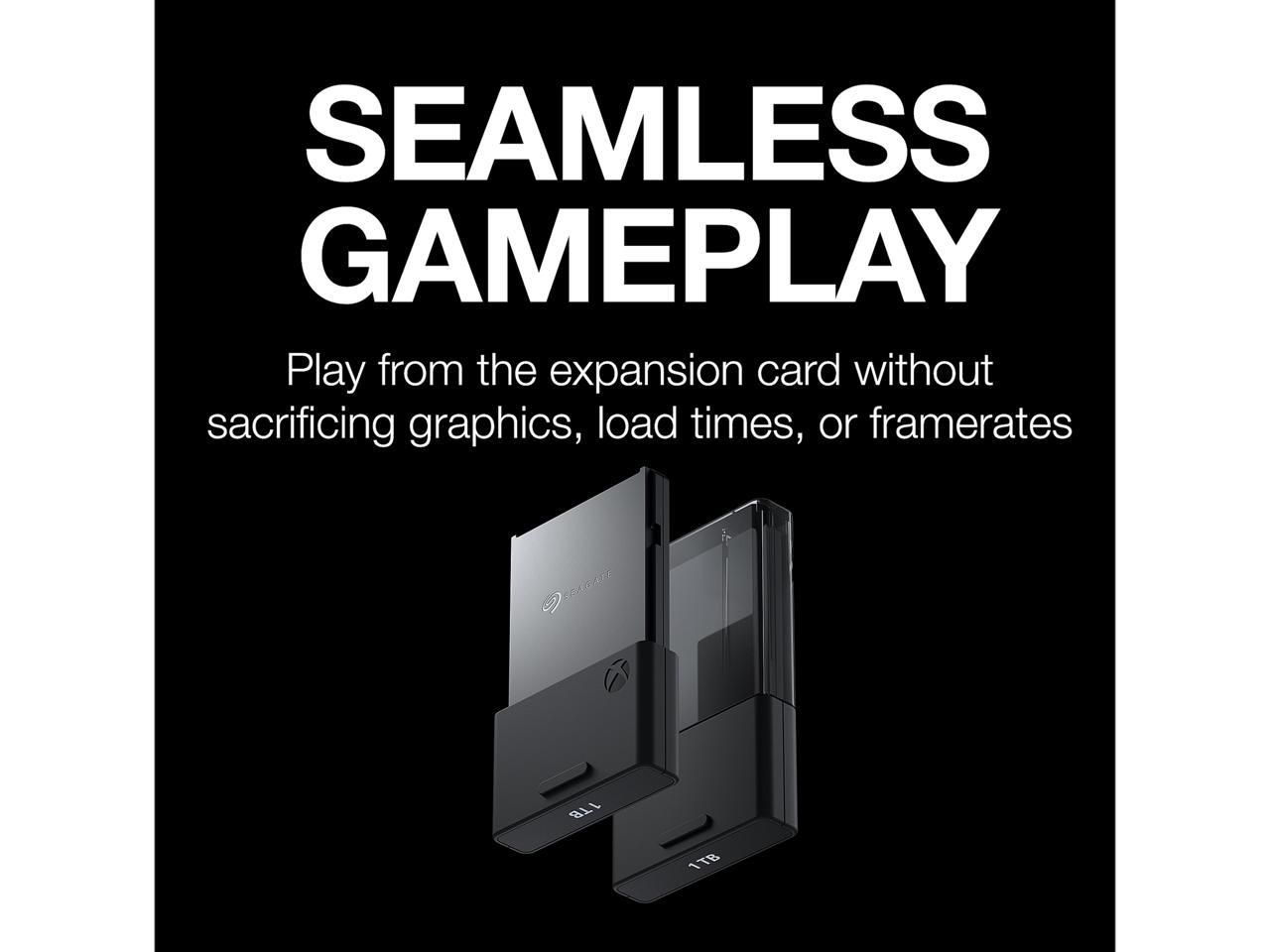 Seagate Storage Expansion Card for Xbox Series X|S 1TB Solid State Drive - NVMe Expansion SSD for Xbox Series X|S (STJR1000400)
