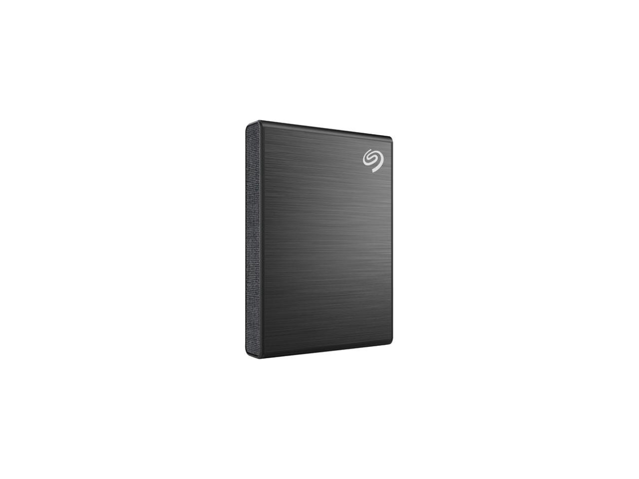 Seagate One Touch SSD 2TB External SSD Portable - Black, Speeds up to 1030MB/s, with Android App, 1yr Mylio Create, 4mo Adobe Creative Cloud Photography Plan and Rescue Services (STKG2000400)