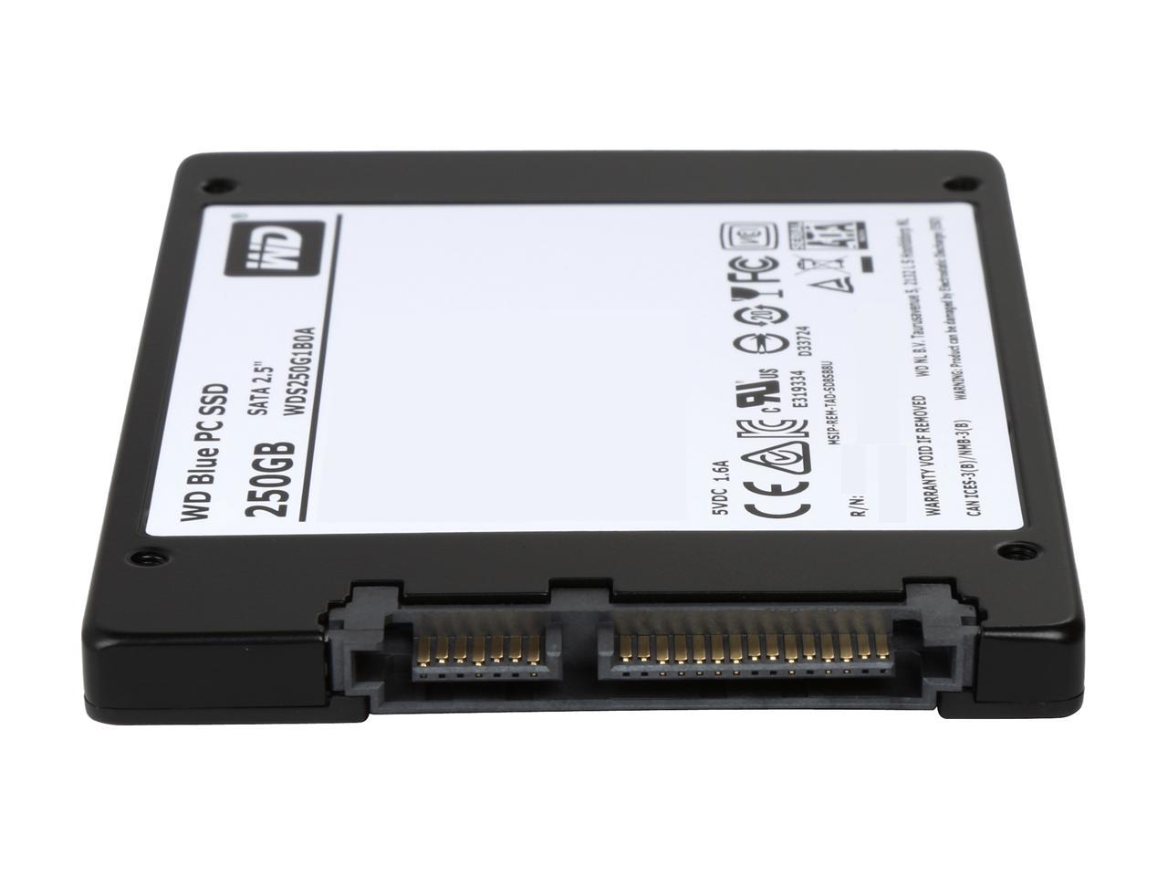 WD Blue 250GB Internal SSD Solid State Drive - SATA 6Gb/s 2.5 Inch - WDS250G1B0A