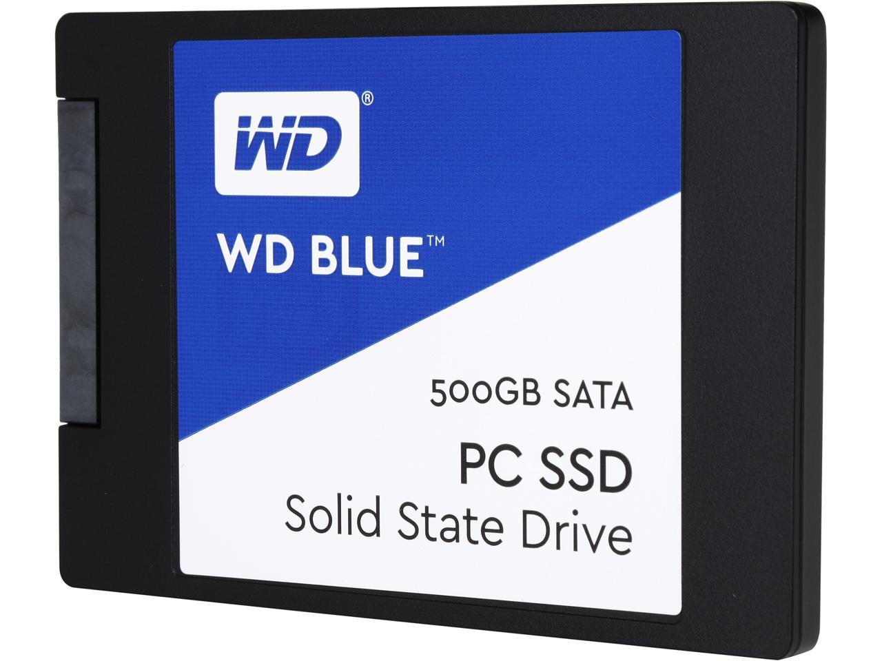 WD Blue 500GB Internal SSD Solid State Drive - SATA 6Gb/s 2.5 Inch - WDS500G1B0A