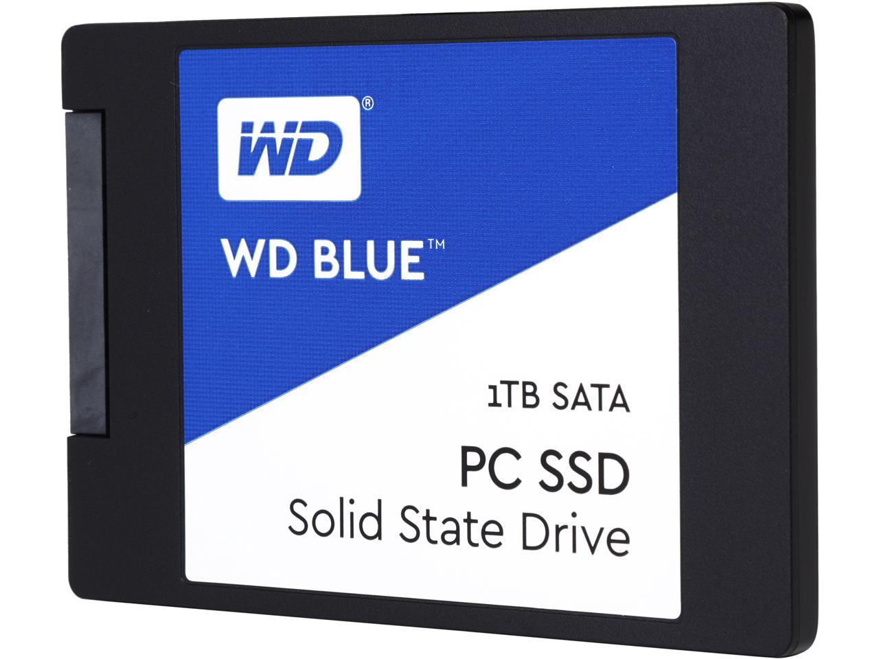 WD Blue 1TB Internal SSD Solid State Drive - SATA 6Gb/s 2.5 Inch - WDS100T1B0A