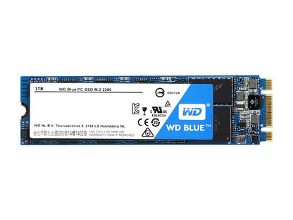 WD Blue M.2 1TB Internal SSD Solid State Drive - SATA 6Gb/s - WDS100T1B0B