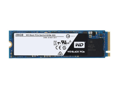 WD Black 256GB Performance SSD - M.2 2280 PCIe NVMe Solid State Drive - WDS256G1X0C