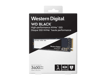 WD Black NVMe M.2 2280 1TB PCI-Express 3.0 x4 3D NAND Internal Solid State Drive (SSD) WDS100T2X0C