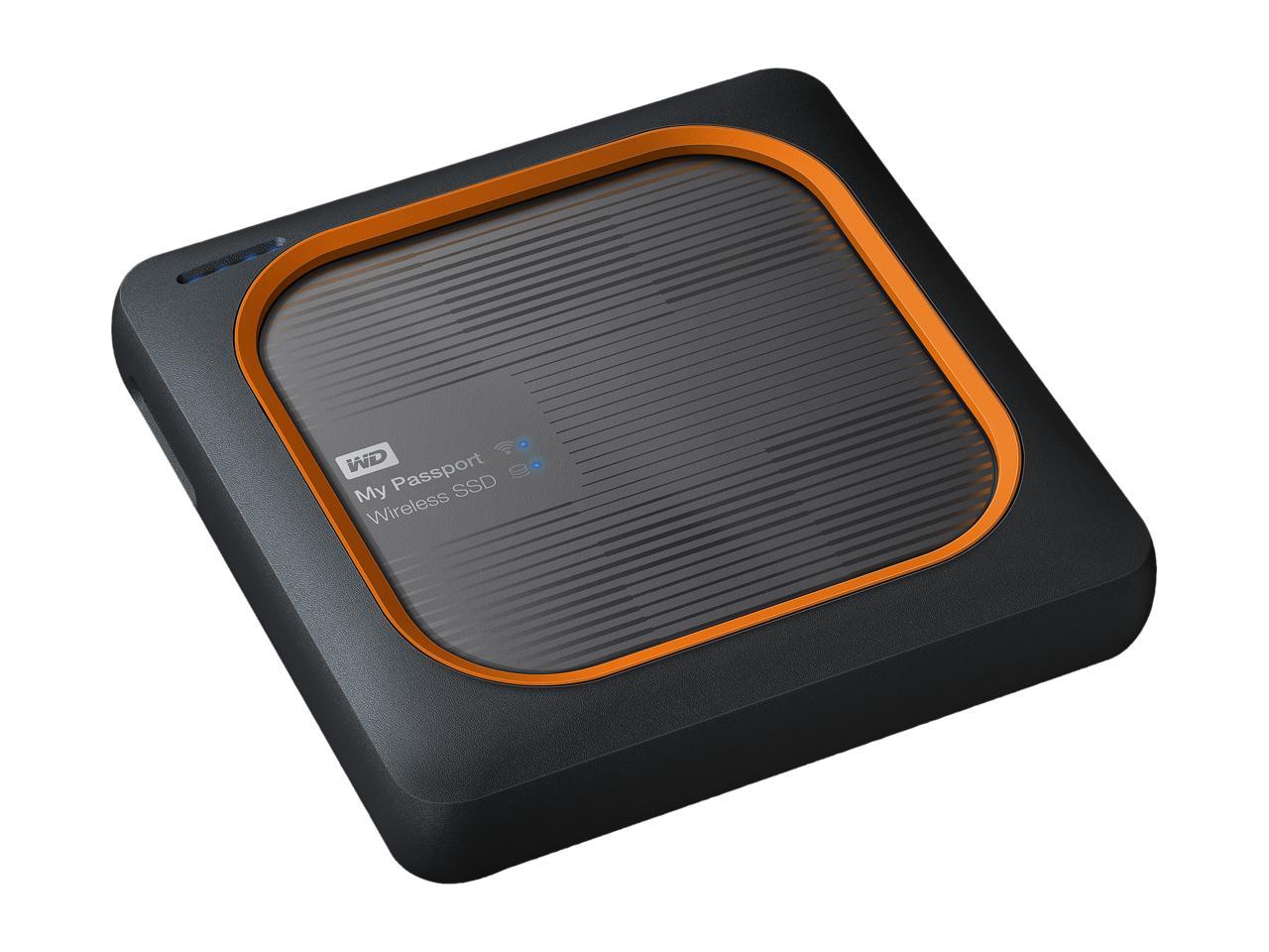 WD 250GB My Passport Wireless SSD External Portable Drive - One-touch SD Card Backup, AC Wi-Fi, USB 3.0, Mobile Access & 4K Streaming