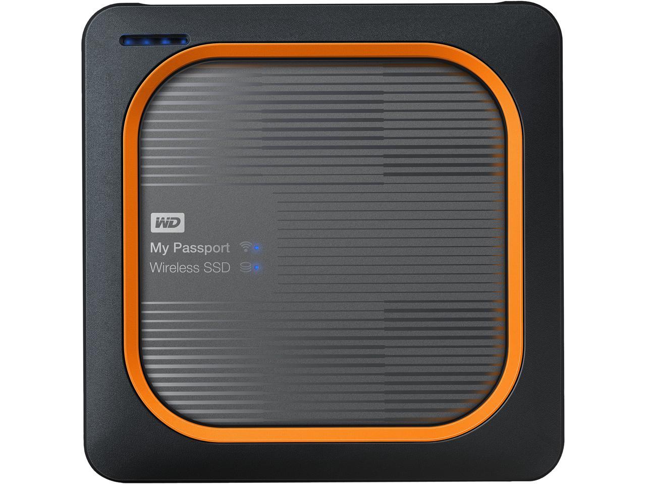 WD 1TB My Passport Wireless SSD External Portable Drive - One-touch SD Card Backup, AC Wi-Fi, USB 3.0, Mobile Access & 4K Streaming