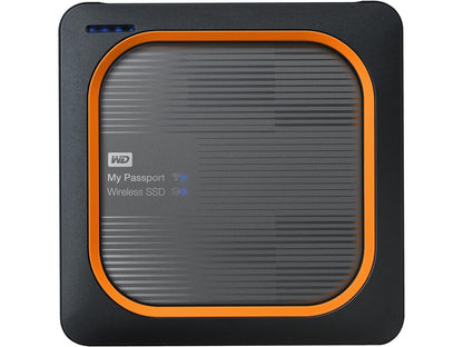 WD 1TB My Passport Wireless SSD External Portable Drive - One-touch SD Card Backup, AC Wi-Fi, USB 3.0, Mobile Access & 4K Streaming