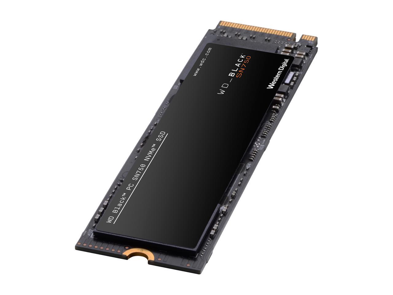 Western Digital WD BLACK SN750 NVMe M.2 2280 250GB PCI-Express 3.0 x4 64-layer 3D NAND Internal Solid State Drive (SSD) WDS250G3X0C