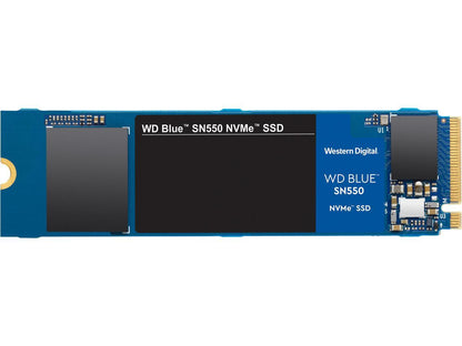 Western Digital WD Blue SN550 NVMe M.2 2280 1TB PCI-Express 3.0 x4 3D NAND Internal Solid State Drive (SSD) WDS100T2B0C
