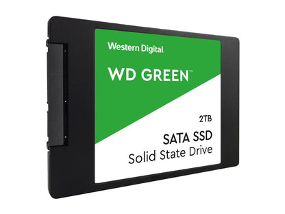 WD Green 2TB Internal SSD Solid State Drive - SATA 6Gb/s 2.5 Inch - WDS200T2G0A