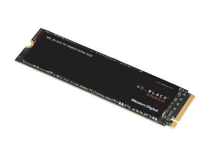 Western Digital WD BLACK SN850 NVMe M.2 2280 1TB PCI-Express 4.0 x4 3D NAND Internal Solid State Drive (SSD) WDS100T1X0E