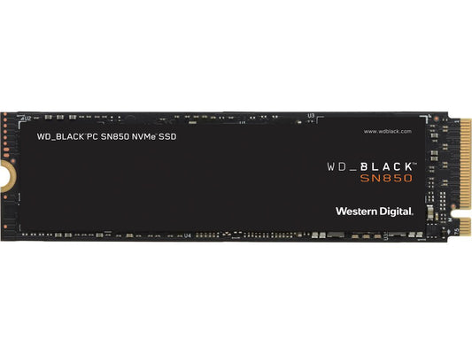 Western Digital WD BLACK SN850 NVMe M.2 2280 500GB PCI-Express 4.0 x4 3D NAND Internal Solid State Drive (SSD) WDS500G1X0E