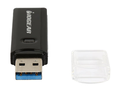 IOGEAR GFR305SD Flash Reader USB 3.0 Compact USB 3.0 SDXC/MicroSDXC Card Reader/Writer