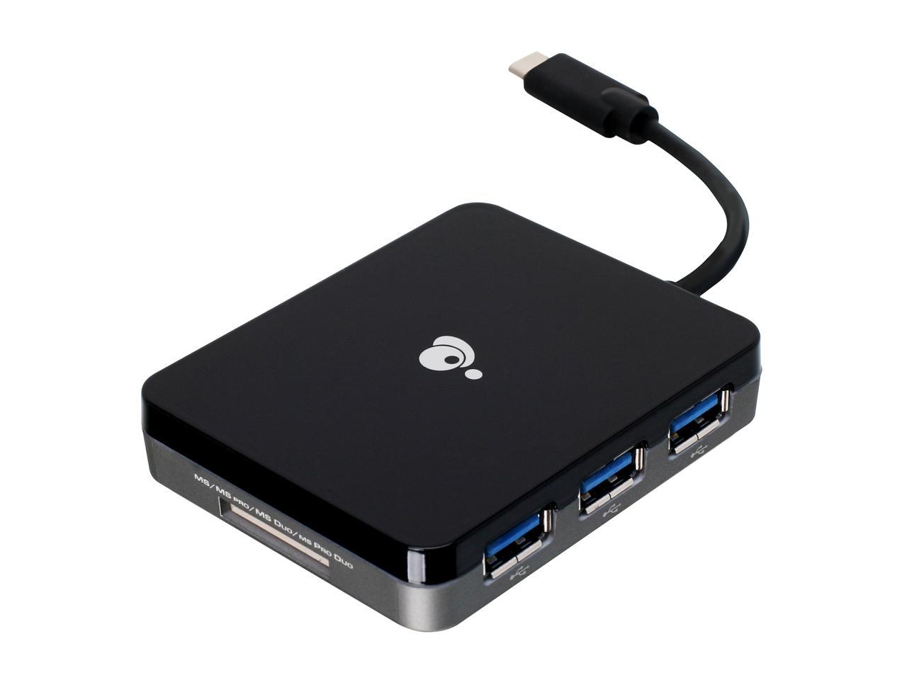 IOGEAR GUH3C37SD USB-C Hub with Multi-Memory Card Reader
