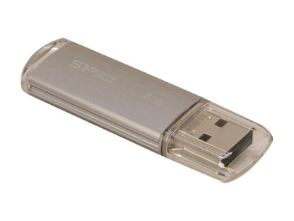 Silicon Power Ultima II-I Series 8GB USB 2.0 Flash Drive Model SP008GBUF2M01V1S