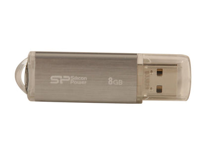 Silicon Power Ultima II-I Series 8GB USB 2.0 Flash Drive Model SP008GBUF2M01V1S