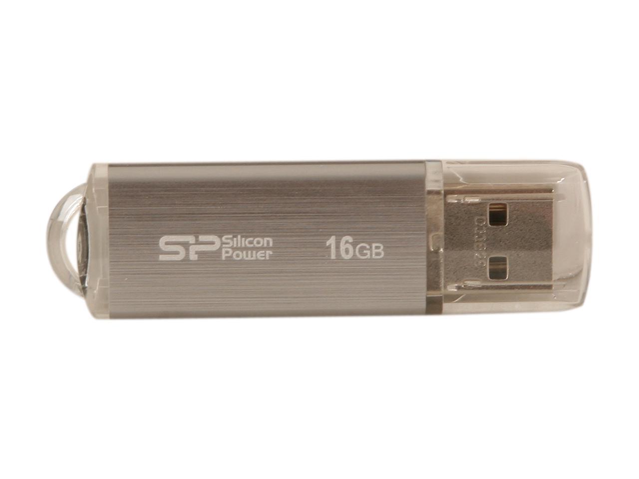 Silicon Power Ultima II-I Series 16GB USB 2.0 Flash Drive Model SP016GBUF2M01V1S