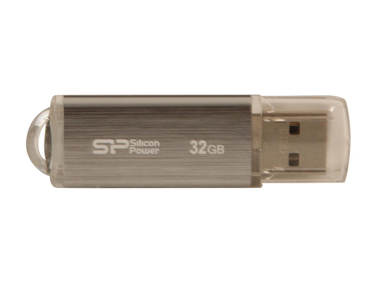 Silicon Power Ultima II-I Series 32GB USB 2.0 Flash Drive Model SP032GBUF2M01V1S