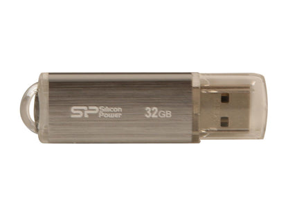 Silicon Power Ultima II-I Series 32GB USB 2.0 Flash Drive Model SP032GBUF2M01V1S